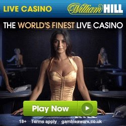 william hill live casino promo code